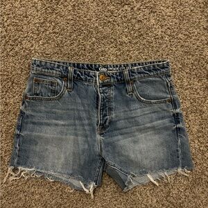 Gap Women's Blue Denim Shorts